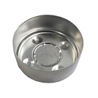 Récipients en aluminium 37x15mm pour bougies chauffe-plat 10pcs