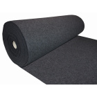 Feutre non tissé doux gris foncé 3mm 150x50cm 400g/m²
