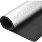 Mousse isolante en caoutchouc étanche avec aluminium 32mm 25x100cm ISOLMAT M32BH