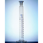 Cylindre gradué en verre avec bouchon 100 ml, classe A, meulage 24/29