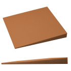 Panneau acoustique marron KLIN biseauté 50x50 cm épaisseur 5cm