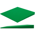 Panneau acoustique vert foncé KLIN biseauté 50x50 cm épaisseur 5 cm