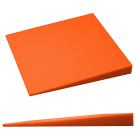 Panneau acoustique orange KLIN biseauté 50x50 cm épaisseur 5 cm