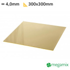 Plaque en laiton 300x300x4,0 mm