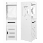 Armoire de salle de bain 80x21x25cm blanche