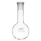Banque ronde à col long 250 ml, meulage 29/32, verre borosilicaté BORO 3.3