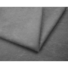 Microfibre grise rembourrée 50x150cm
