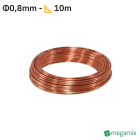 Fil de cuivre Φ0,8mm 10m