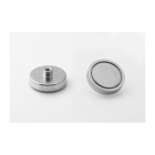 Support magnétique en néodyme UM 40x8,5xM6 intérieur x 15,5