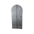 Housse de protection pour vêtement 60x137cm avec fermeture éclair grise