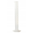 Cylindre doseur PP 100 ml en verre calibré en relief
