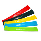Bandes de résistance Megafit pour l'entraînement, lot de 5 pièces