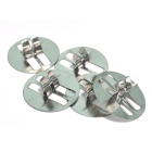 Pieds ronds pour mèches en bois 10 pcs