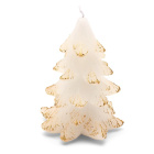 Bougie décorative sapin de Noël 12x9cm petite
