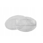 Bol alimentaire Petri 90x14,2mm 25 pcs à double chambre PS