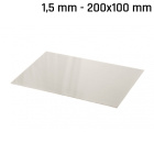 Plaque alpaga (nouvel argent) 200x100x1,5mm