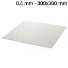 Plaque en alpaga (argent neuf) 300x300x0,4mm