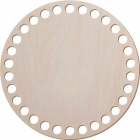 Support de panier contreplaqué bois 15 cm