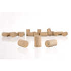Bouchons en liège naturel massif 38x24mm 10 pcs pour vin Première qualité