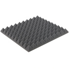 Panneau acoustique gris PYRAMIDE 50x50 cm épaisseur 5cm