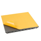 Panneau acoustique autocollant gris PYRAMIDE 50x50 cm épaisseur 5 cm