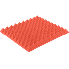 Panneau acoustique melon PYRAMIDE 50x50 cm épaisseur 5 cm