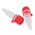 Tubés Eppendorf avec bouchon rouge 1,5 ml, paquet de 50 pcs
