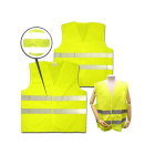 Gilet réfléchissant jaune XL