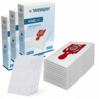 Sacs pour aspirateur 12 pcs Zelmer Jupiter ZVCA300B