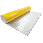 Tapis antibruit auto-adhésif 10mm 25x50cm mousse amortissante LT10ALU