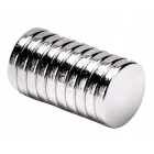 Aimant néodyme cylindrique puissant 10x1mm 10pcs