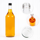 Bouteille en verre 1000ml 30cm MONOPOL