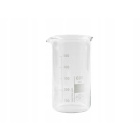 Tube en verre 600ml 80x150mm haute