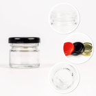 Boîte en verre 10 pcs 30 ml avec couvercle