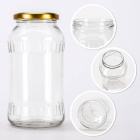 Récipient en verre boîte 720ml 16cm avec couvercle