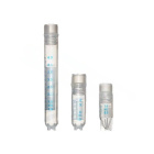 Cryo tubes 1,0 ml, stériles, résistance thermique de -196 °C à 121 °C, paquet de 25 pièces