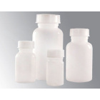 Flacon de laboratoire en plastique LDPE 20 ml avec un col large et un bouchon GL25