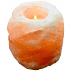 Chandelier salin pour bougies chauffe-plat ionisateur de sel naturel de l'Himalaya