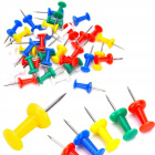 Épingles pour tableaux en liège 50 pcs 2cm colorées