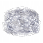 Guirlande lumineuse LED lumière blanche froide 100 pcs 10m
