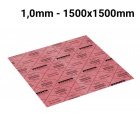 Plaque d'étanchéité TEMAC Temafast Economy 1500x1500x1,0 mm