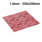 Plaque d'étanchéité TEMAC Temafast Economy 250x250x1,5 mm