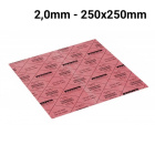 Plaque d'étanchéité TEMAC Temafast Economy 250x250x2,0 mm