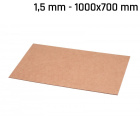 Plaque d'étanchéité Bitume - 1000x700x1,5 mm