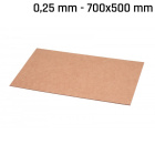 Plaque d'étanchéité Bitume - 700x500x0,25 mm