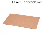 Plaque d'étanchéité Feutre - 700x500x1,5 mm