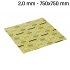 Plaque d'étanchéité TEMAC Temafast 750x750x2,0 mm