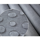 Tissu imperméable imitation lin gris clair 160x50cm 210g/m²