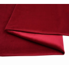 Tissu velours velouté VELVET bordéau 50x145cm