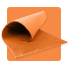 Panneau acoustique en mousse VLNY 200×100 cm 5 cm orange